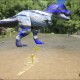 Blue Camouflage Rex