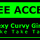 Metal Wall Sign – Access Girls – Green and Black