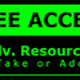 Metal Wall Sign – Access Advanced Recources – Green and Black